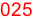 025