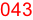 043